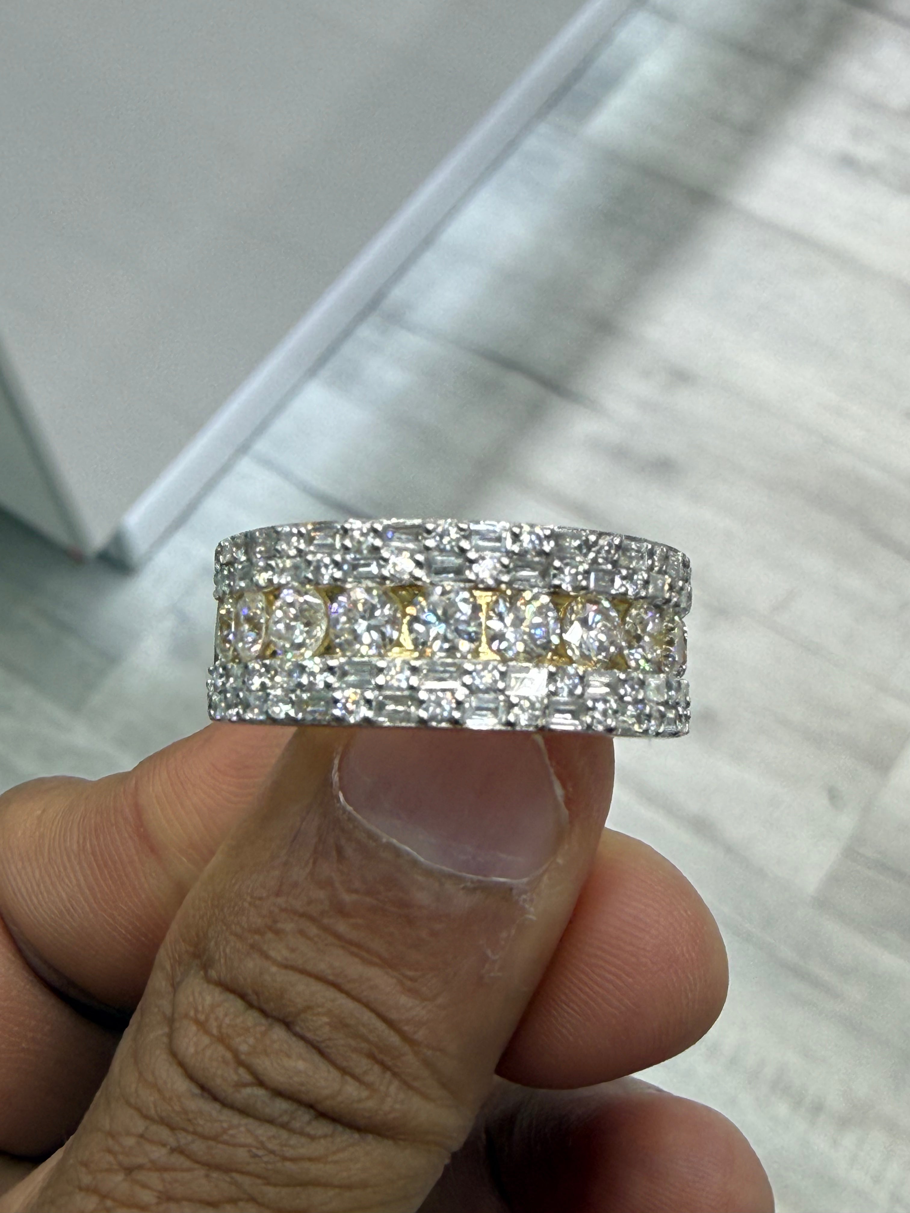 Mens Lab Wedding Band