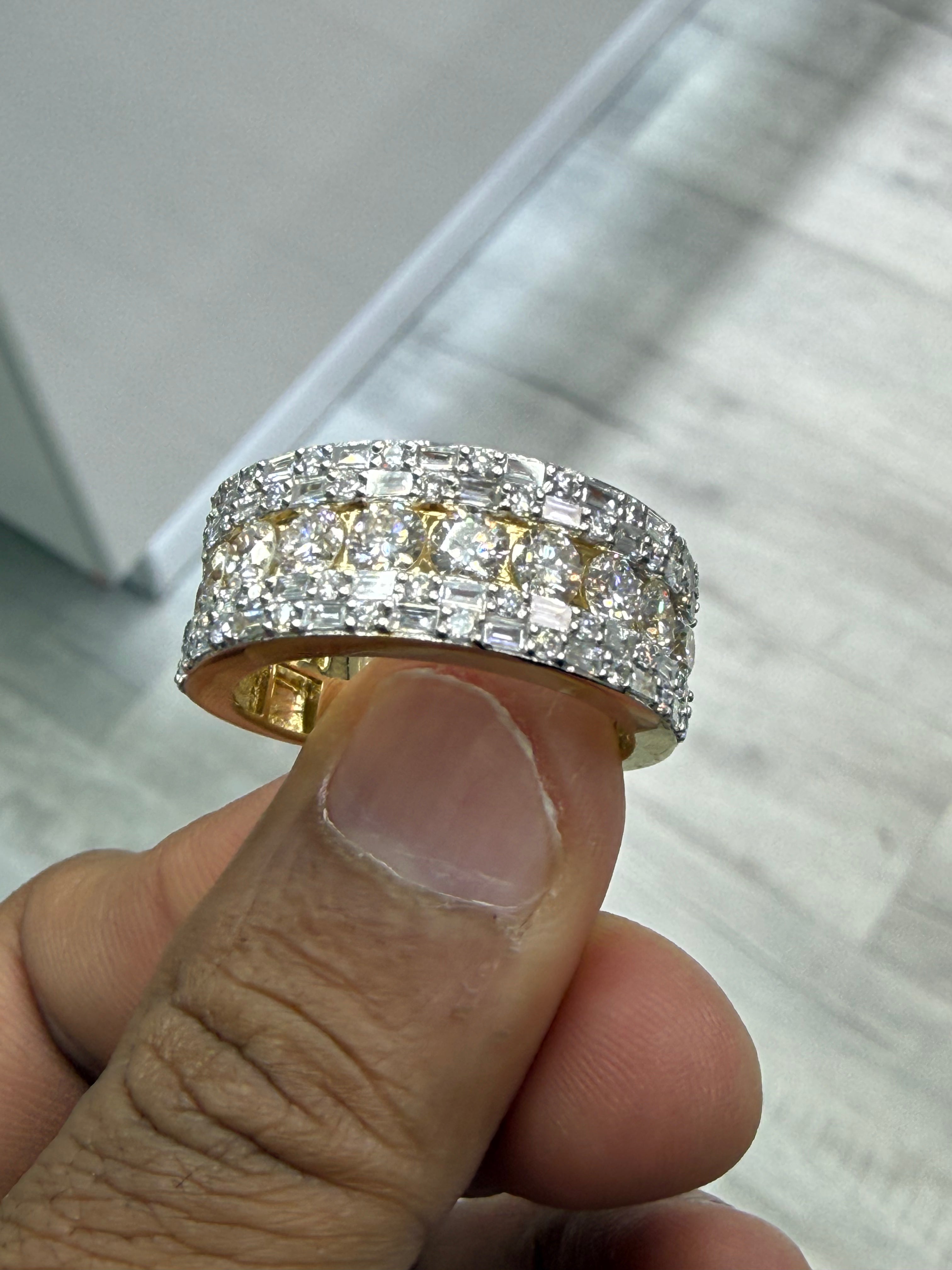 Mens Lab Wedding Band