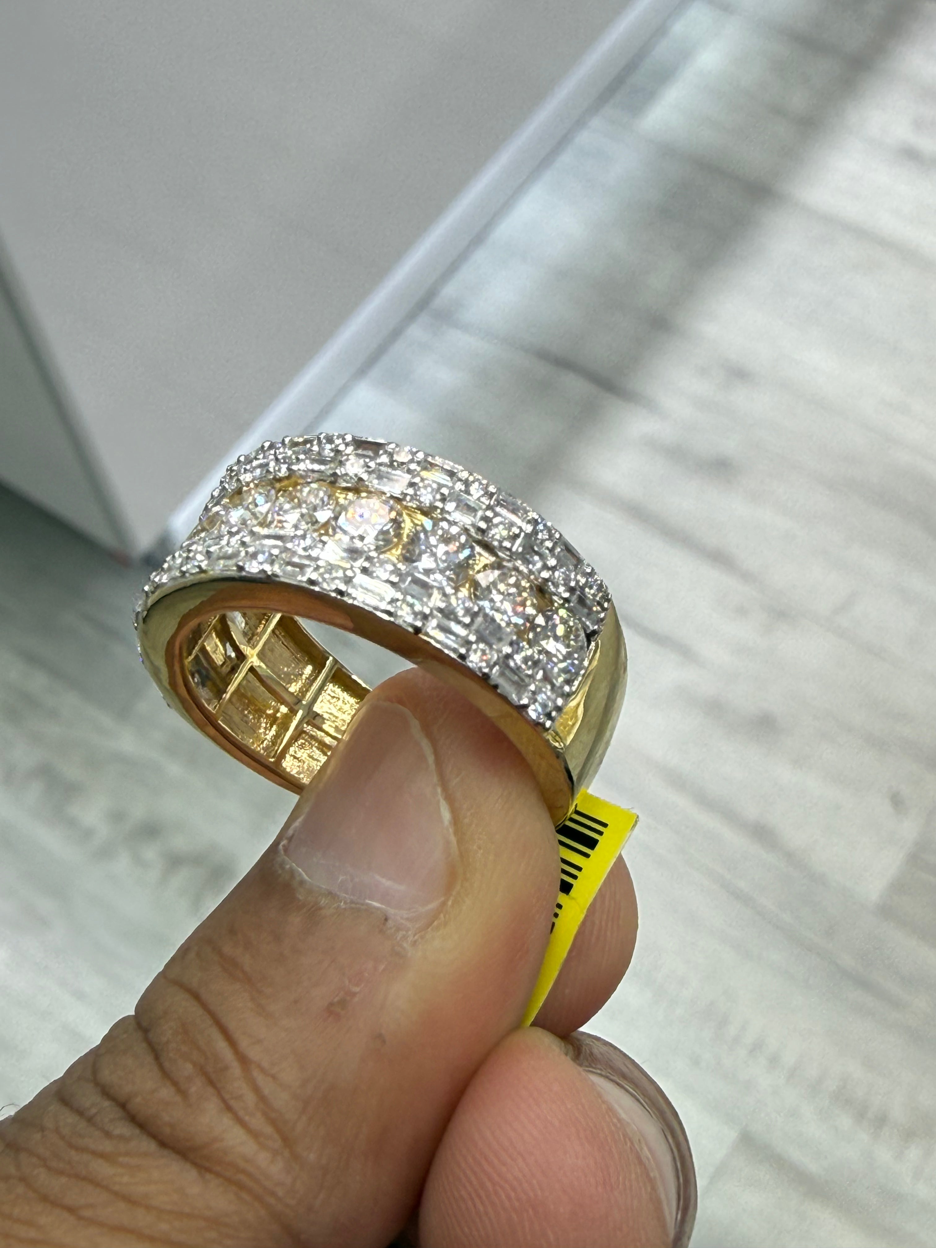 Mens Lab Wedding Band