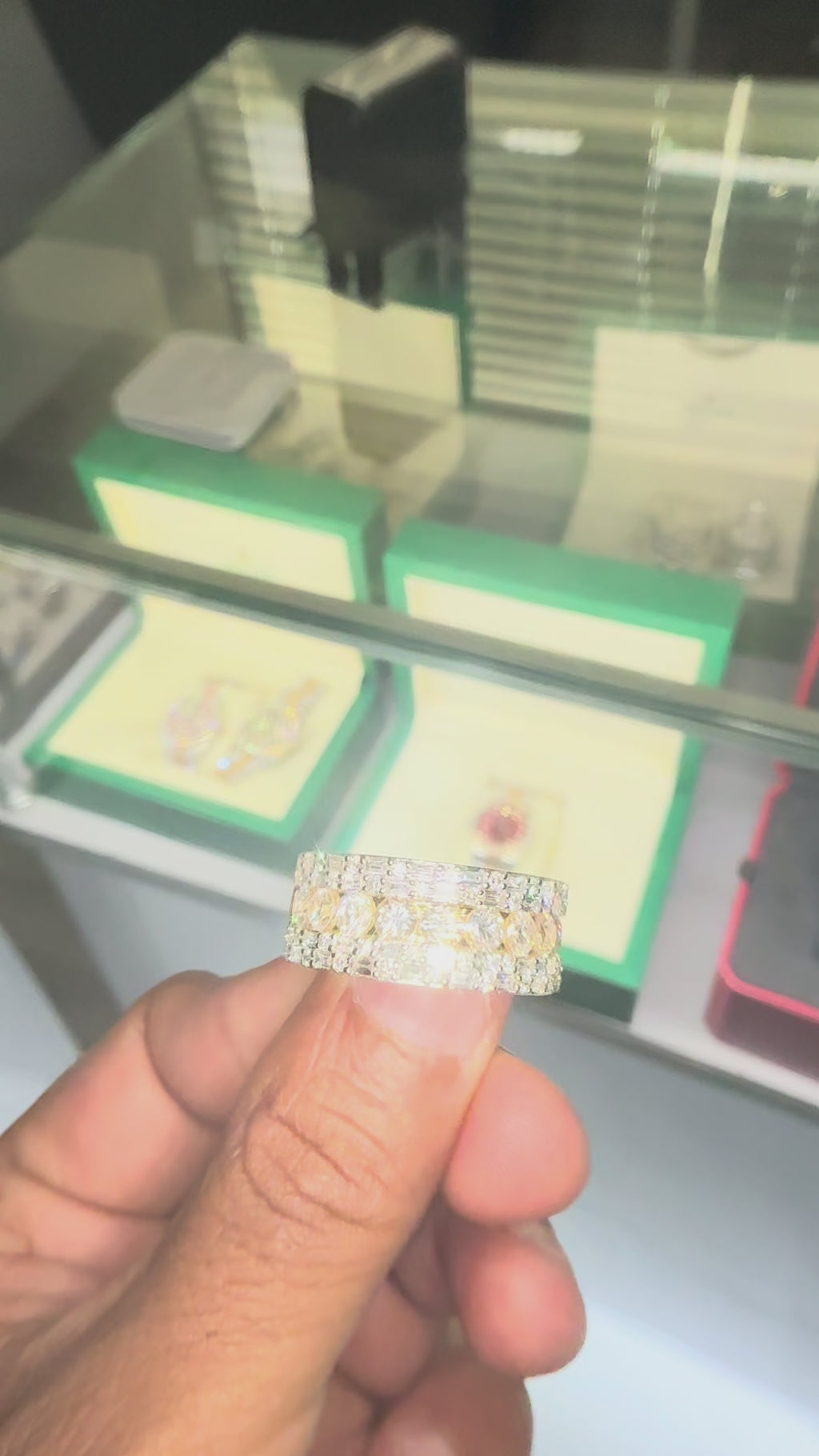 Mens Lab Wedding Band